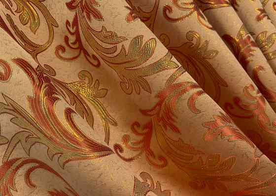 Шторная ткань жаккард 