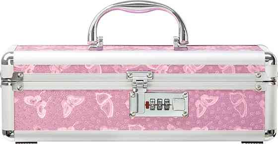 Кейс для зберігання секс-іграшок BMS Factory - The Toy Chest Lokable Vibrator Case Pink з кодовим за Sex Aura Киев