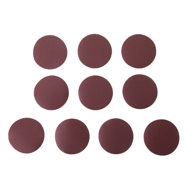 Круг наждаковий на липучці 125 мм, папір клас E, щільність 220 г/м², К180, 10 од. INTERTOOL BT-0564 Київ - фото 4