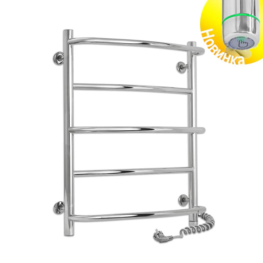 Электрический полотенцесушитель Laris Евромикс П5 450Х500 Э сенсор S3 правое подключ. Киев - изображение 1