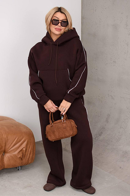 Жіночий теплий костюм з капюшоном Одеса - фото 5