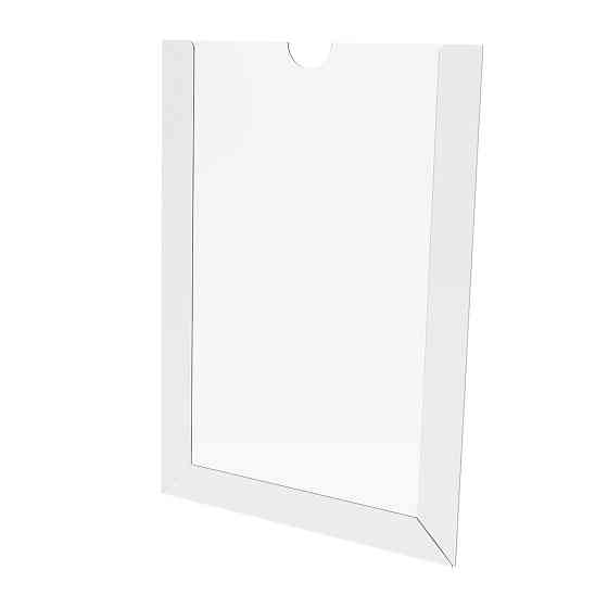 Прозрачный карман EKOSTAR для стендов А4 (210х297мм) Киев
