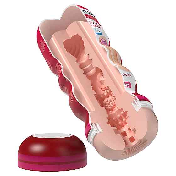 Мастурбатор PRETTY LOVE Flora Vacuum Cup, TPE, тілесний колір Sex Aura Київ