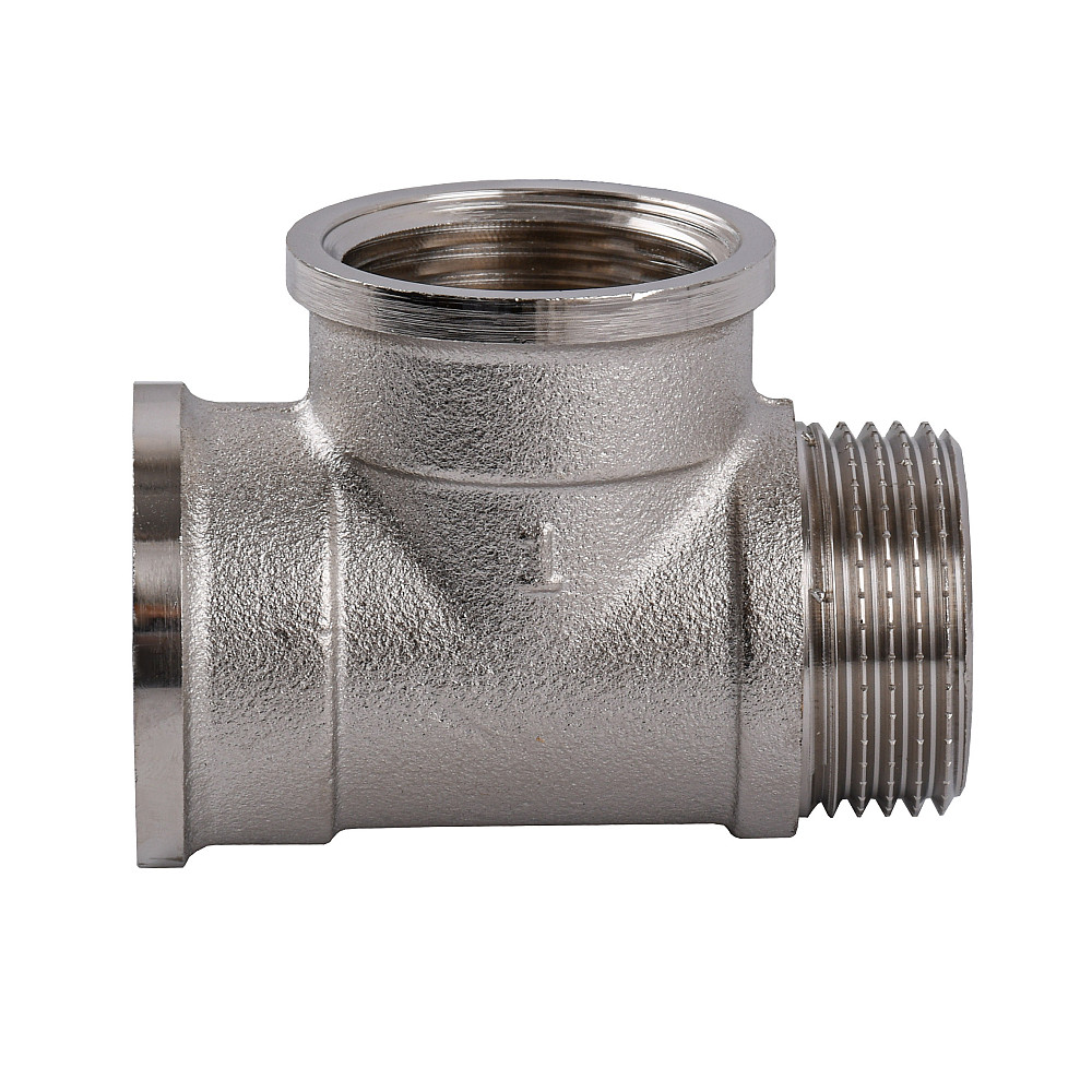 Трійник 1″ВВЗ нікельований NT554S OPTIMUM Киев - изображение 2