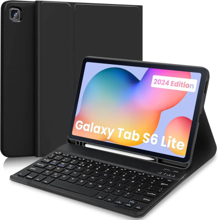 Чохол-клавіатура для Samsung Galaxy Tab S6 Lite 2024/2022/2020 10.4", Bluetooth, зі знімною клавіатурою та тримачем S-Pen Київ