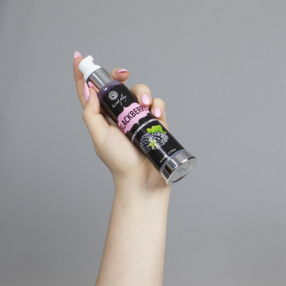 Лубрикант Blackberry Hot Efect Kissable 50 ml Sex Aura Київ - фото 2