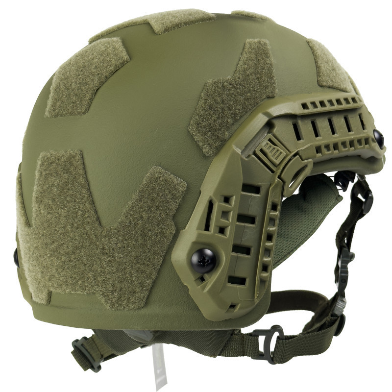 Захисний шолом каска FAST Hight Cut (клас IIIA NIJ) розмір L Оливковий Київ - фото 6