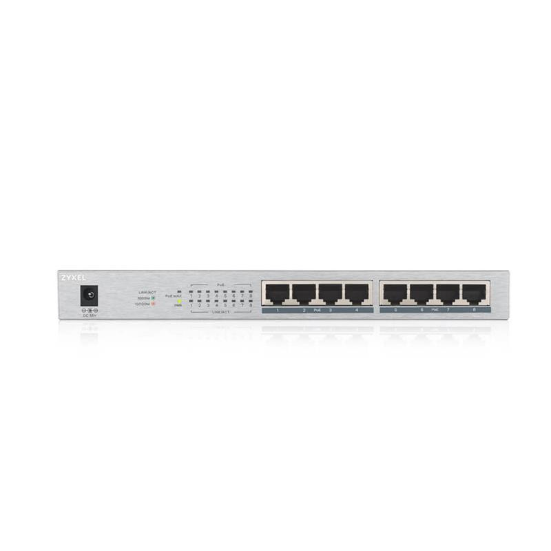 Комутатор ZYXEL GS1008HP (GS1008HP-EU0101F) (8xGE PoE+, PoE 60 W) Ні Харків - фото 1