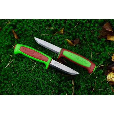 Нож Morakniv Basic 511 LE 2024 carbon steel Ivy Green/Dala Red (14281) Винница - изображение 7