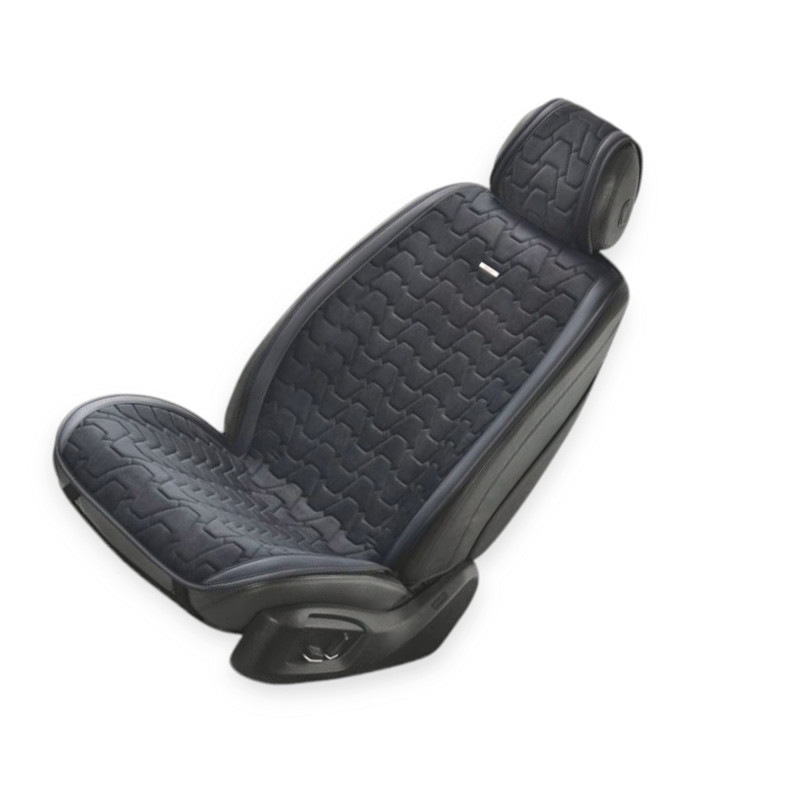 Накидки сиденье chicago (передние) черные на Мукачево - изображение 1