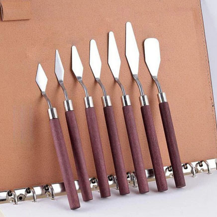 Шпателі для живопису набір 7 шт Київ - фото 1