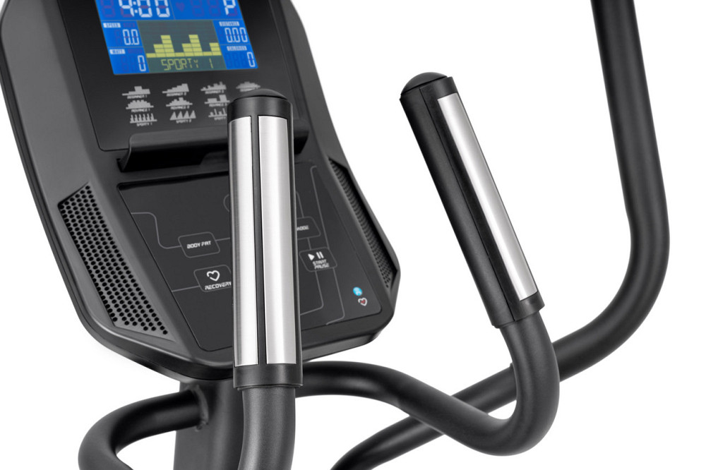 Орбітрек електромагнітний Hop-Sport HS-300CF Spectre з телеметричним поясом + мат під тренажер Киев - изображение 8