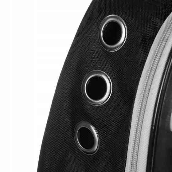 Рюкзак для транспортировки животных до 10 кг Purlov (23309) Black Нововолынск