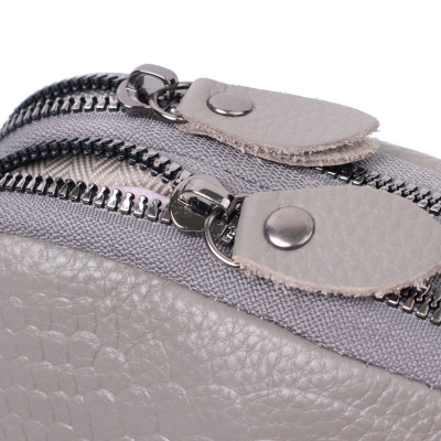 Сумка Vintage З натуральної шкіри Сіра (22801) Вінниця - фото 12