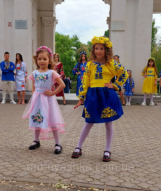 Дитяче вишите плаття вишиванка "Лея" 134-140 Кривий Ріг - фото 3