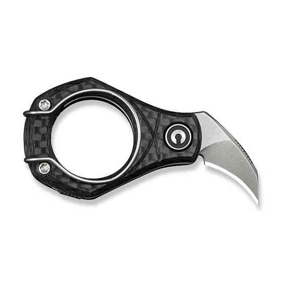 Нож складной карманный Civivvi Pyrus, (1.6 см) 14C28N / Carbon Fiber темно-серый Киев