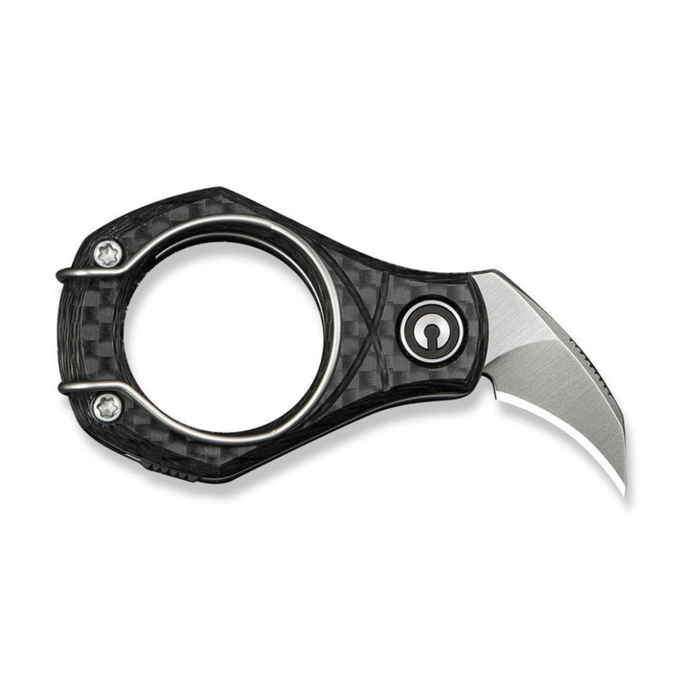 Нож складной карманный Civivvi Pyrus, (1.6 см) 14C28N / Carbon Fiber темно-серый Киев - изображение 3