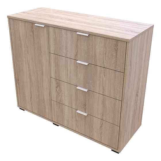 Комод у вітальню Doros Гелар GС1 100х40х81,2 см Дуб сонома (DRS-011289) Львів