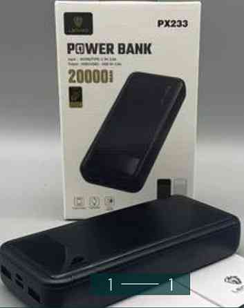 Павербанк: Power Bank LENYES PX233 20000mAh. Киев