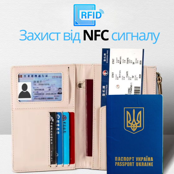 Обложка для паспорта, холдер дорожный для паспорта,удостоверения,банковских карт, билетов и документов,хаки Каменец-Подольский