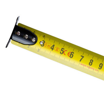 Рулетка 5м x 25мм магніт, гумова, стопор полотна Ultra Мукачево - фото 5