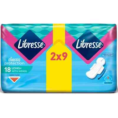 Гигиенические прокладки Libresse Classic Ultra Clip Super Duo Soft 18 шт (7322540063608) Винница