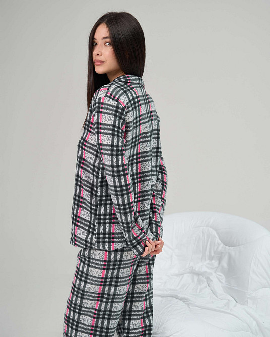 Жіночий костюм зі штанами Фліс на ґудзиках Карта Lady Secret 94101 Київ - фото 5