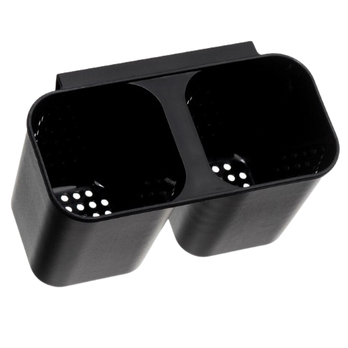 Сушарка для посуду з піддоном алюміній/пластик чорний MR-1024 Maestro Житомир - изображение 7