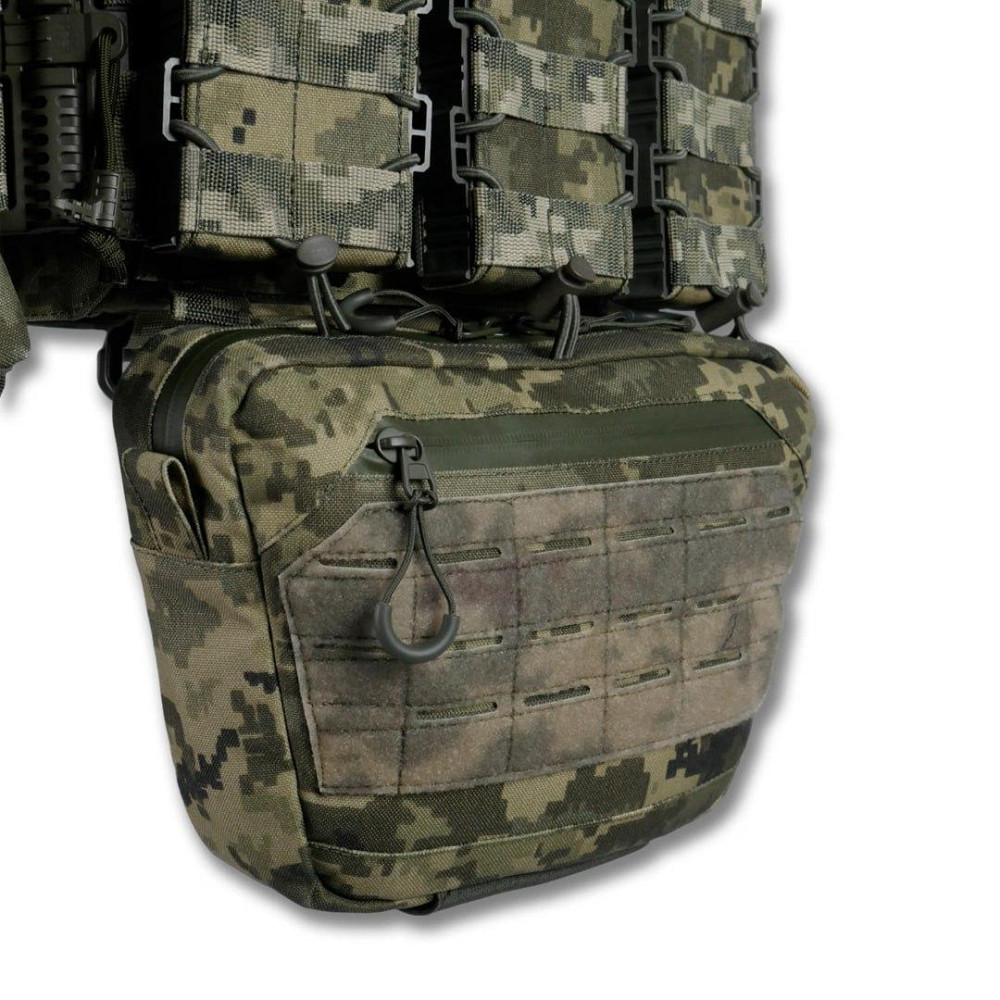 Мужская плитоноска пиксель тактическая плитоноска комплект с итогами  быстрым сбросом штурмовая плитоноска Львов - изображение 8