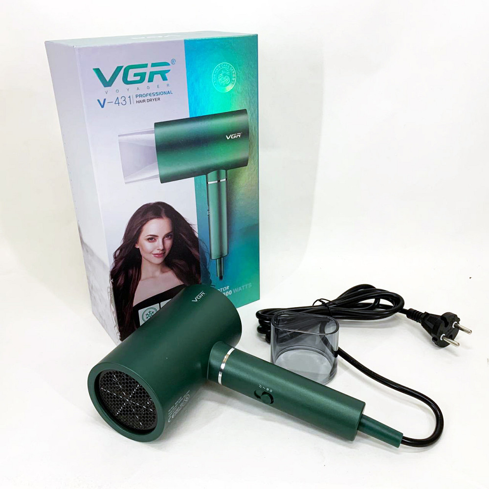 Фен профессиональный домашний для волос VGR, Фен для дома и салона Фены сушки волос WM-19 Львов - изображение 17