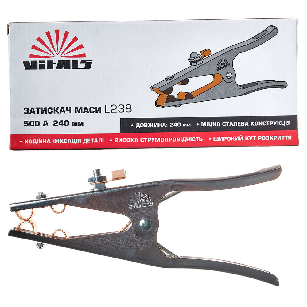 Затискач маси Vitals L238 500A Харків - фото 3