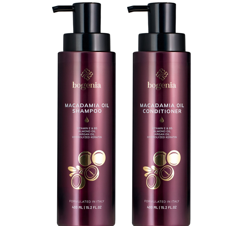 Набор для ухода за волосами Bogenia Macadamia Oil (Шампунь Кондиционер) Запорожье - изображение 1