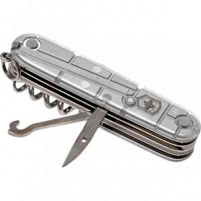 Ніж Victorinox Huntsman Transparent Silver Blister (1.3713.T7B1) Вінниця