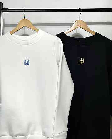 Парні світшоти з тризубом XL, M Черновцы