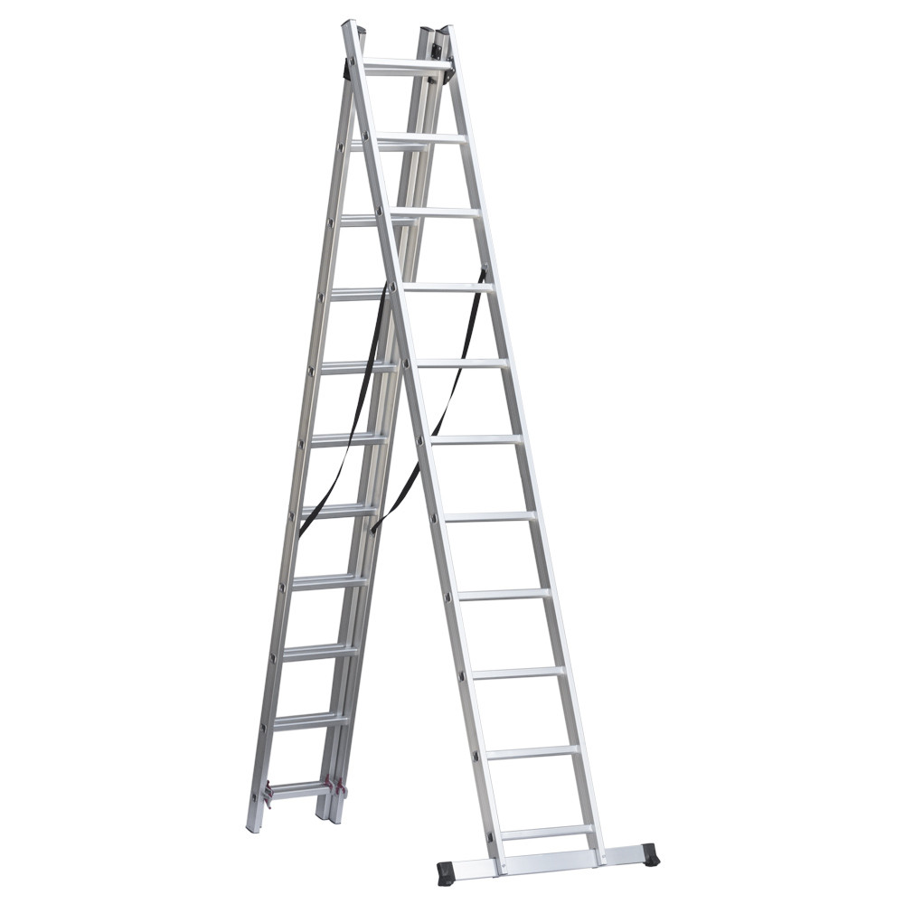Sigma Лестница раскладывающаяся универсальная 11 ступеней 7.33м SIGMA (5032364) Коломия - фото 3