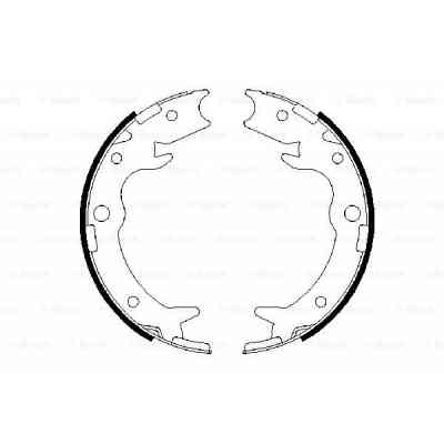 Гальмівні колодки Bosch 0 986 487 686 Вінниця