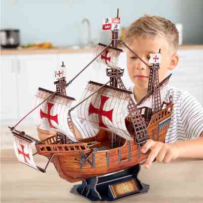 Пазл Cubic Fun 3D корабль Санта-Мария (T4038h) Винница