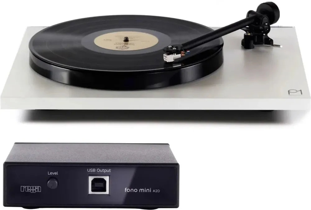 Проигрователь Rega Planar 1 (Carbon) Biały mat + Fono Mini A2D MK2 za pół ceny! Киев - изображение 1