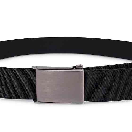 Текстильний ремінь для чоловіків Vintage 20579 Чорний Київ