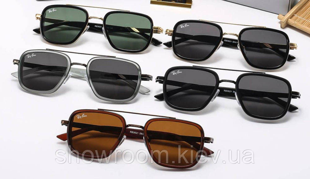 Чоловічі сонцезахисні окуляри Rb (3621) Київ - фото 2