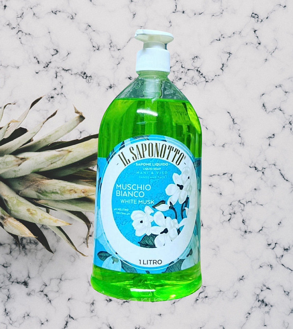 Рідке мило IL Saponotto Muschio Bianco 1000 мл Виноградів - фото 2