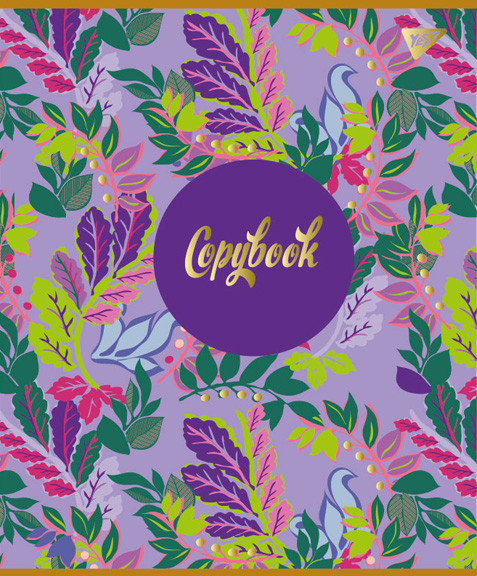 Книга канцелярська A4/96 арк."Yes" # м'яка обкл. soft-touch фольга Flower, 891472, шт Київ - фото 1