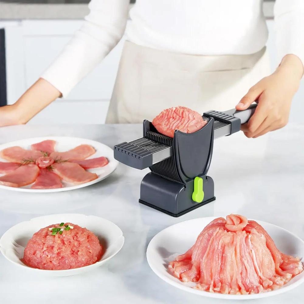 Ручний слайсер для нарізки м'яса + 2 насадки SBR Київ - фото 7