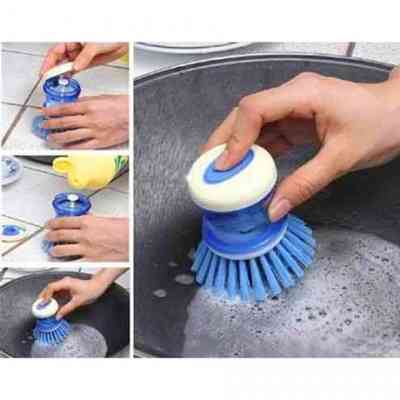 Щітка для миття посуду з дозатором для рідкого мила Вінниця