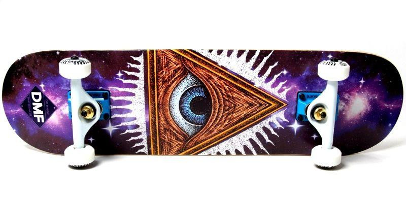 Скейт дерев'яний FISH "Піраміда", навантаження до 90 кг. Одеса - фото 2