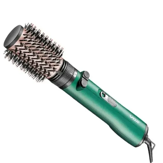 Фен-щітка для волосся Hot Air Styler VGR V-498, професійна модель з насадками для укладання та об'єму Одеса