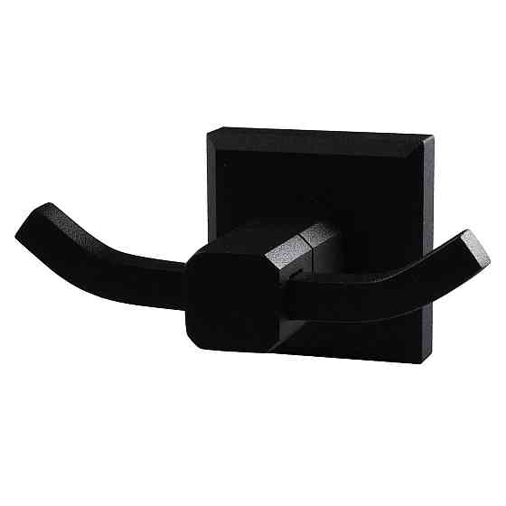 Крючек двойной TOPAZ TКВ 9925-BL черный Киев