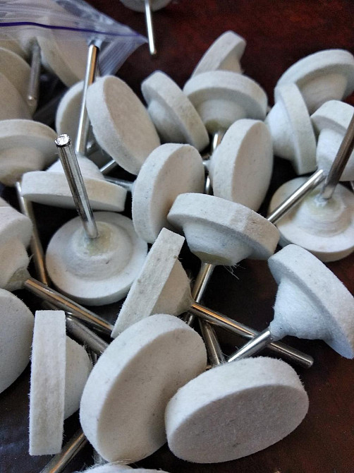 Фетровий полірувальна насадка Ø20х4x3мм Полтава - фото 1