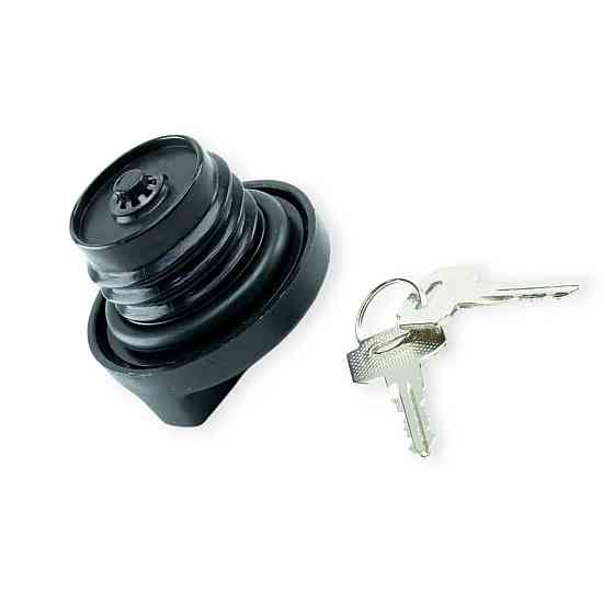 Кришка бака 2108-21099, 2110-2112, 2113-2115 з ключем чорна (кришка бензобака) паливного Мукачево