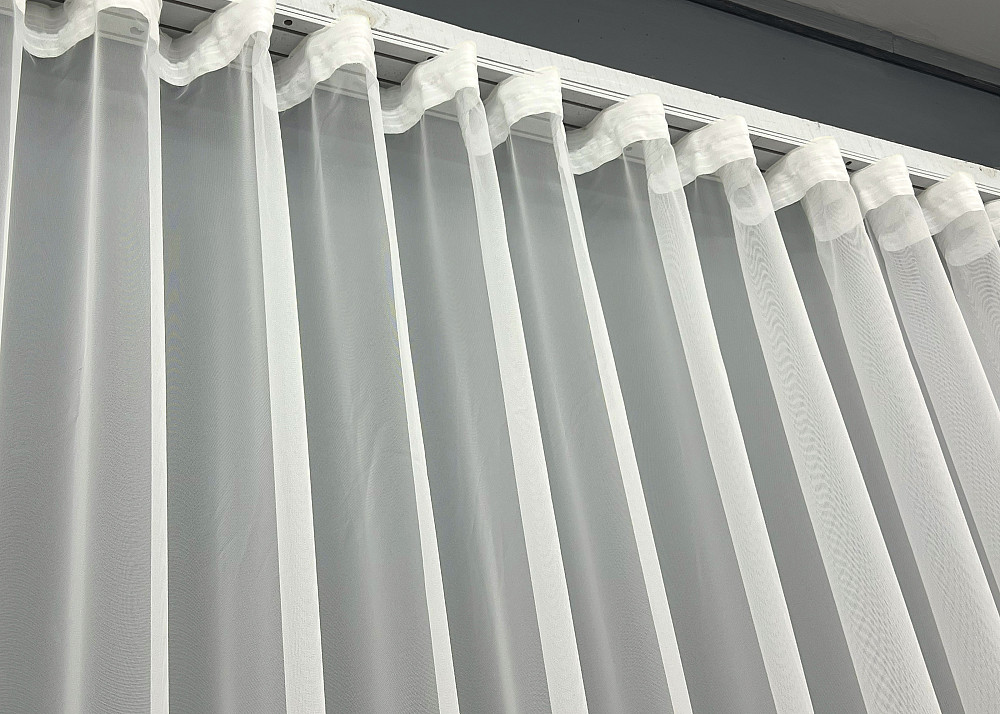 Тюль французька сітка “Belle” колір молочний 1963т Київ - фото 5